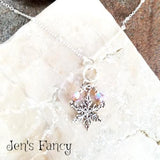 Snowflake Necklace Sterling Silver
