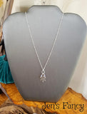 Snowflake Necklace Sterling Silver