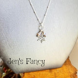Snowflake Necklace Sterling Silver