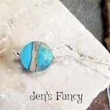 Ocean Wave Necklace Sterling Silver Beach Jewelry