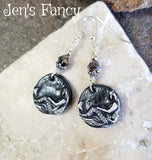 Mermaid Earrings Sterling Silver