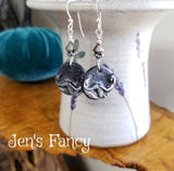 Mermaid Earrings Sterling Silver