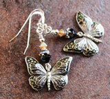 Butterfly Earrings Sterling Silver