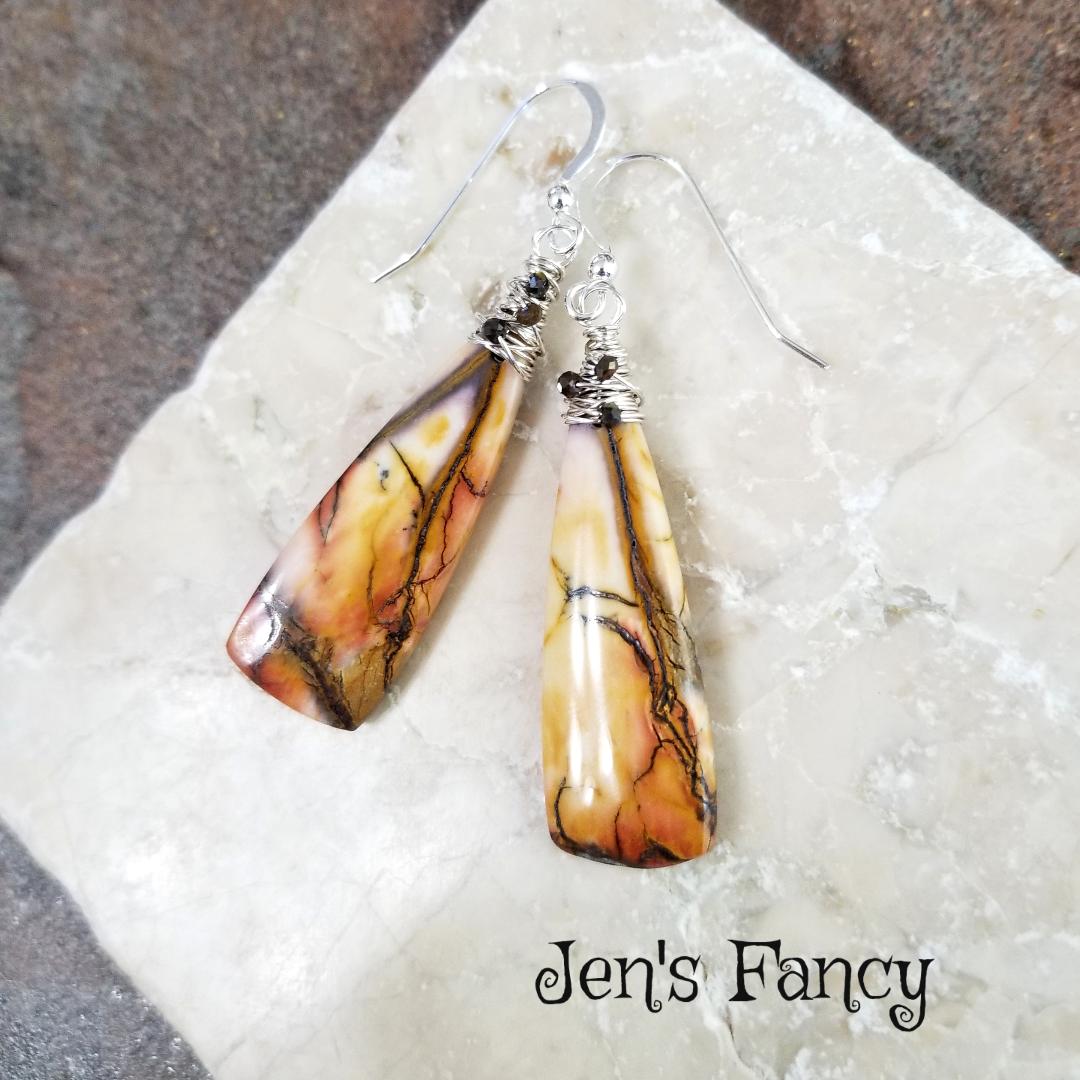 Mookaite earrings discount